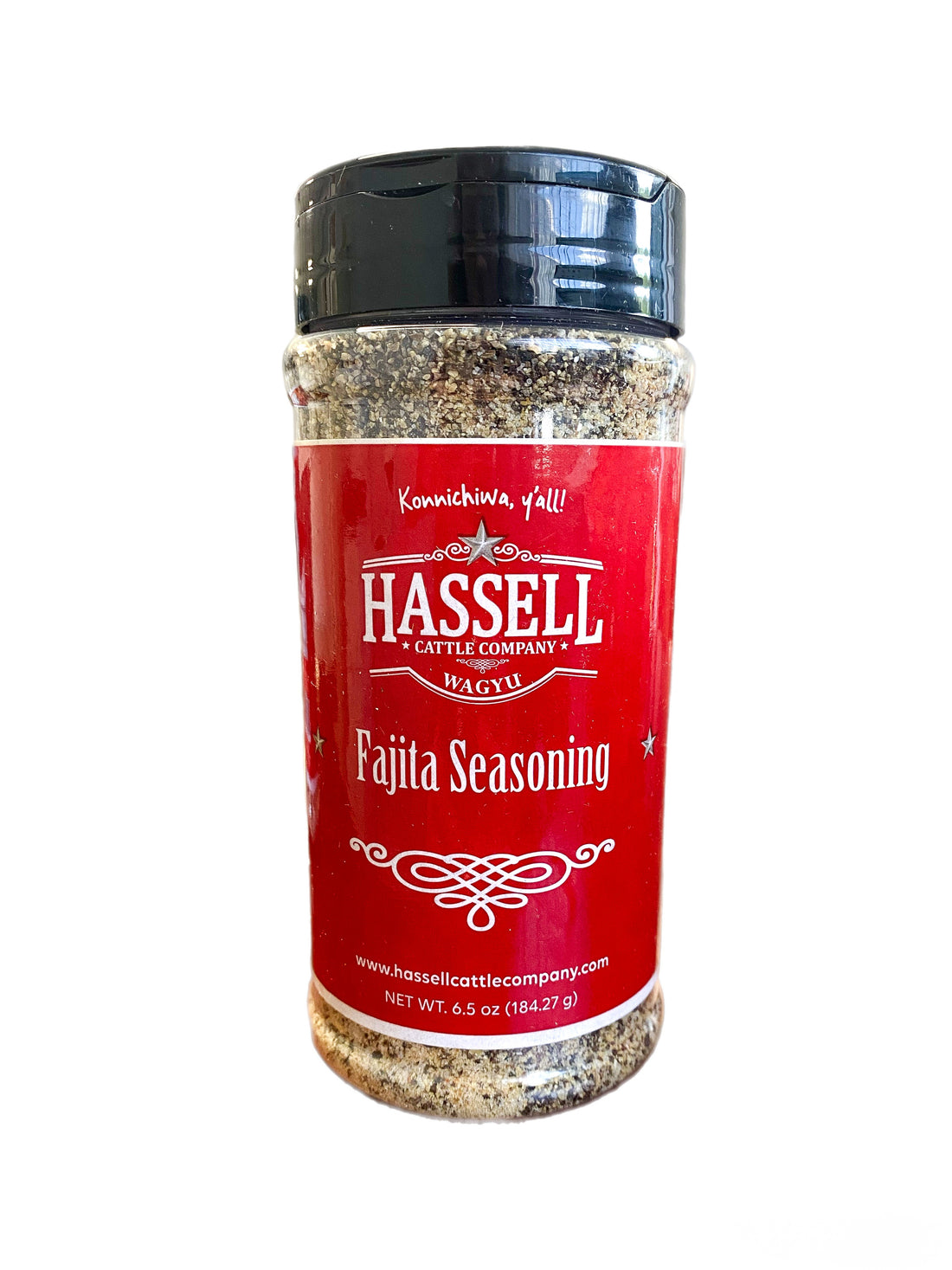 Flavor-packed Hassell Cattle Company Fajita Seasoning, perfect for adding a bold kick to your fajitas and other dishes.