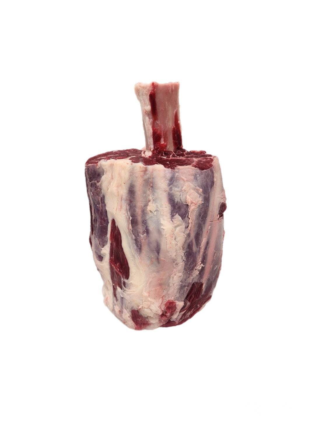 Bone-in shank from Hassell Cattle Company, perfect for slow cooking to create tender, flavorful dishes like stews and braises.