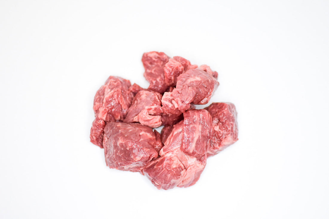 Perfectly portioned sirloin cuts for kabobs, tender and flavorful, ideal for grilling and skewering with your favorite vegetables.