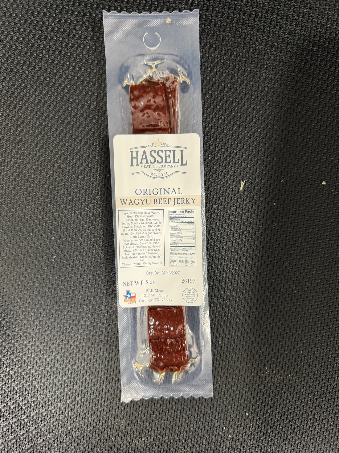 Premium Wagyu Beef Pressed Jerky