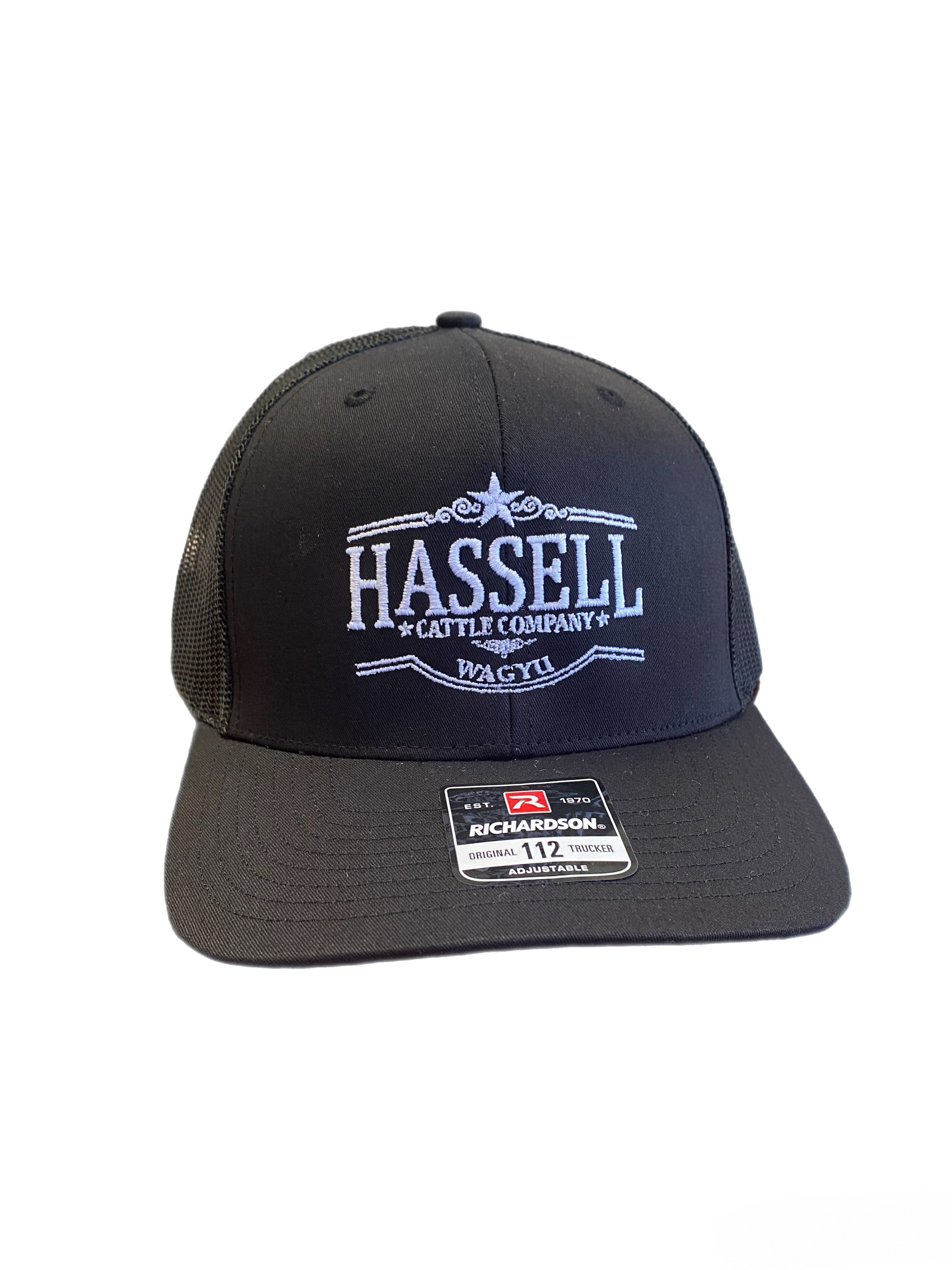 Casquette Trucker Snapback – Logo Ajustable – Rouge Et Noir – Style Cow-boy Richardson