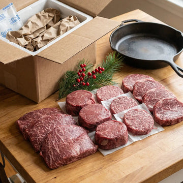 Gold Wagyu 8oz Cut Variety Box — 12 Items (About 7.5 lbs Total)