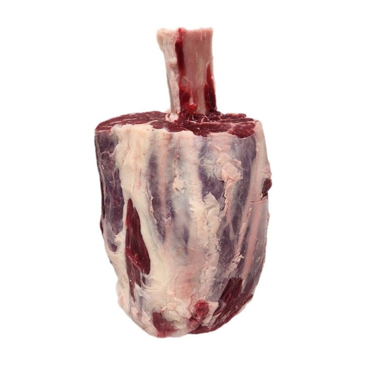 Bone-in shank from Hassell Cattle Company, perfect for slow cooking to create tender, flavorful dishes like stews and braises.
