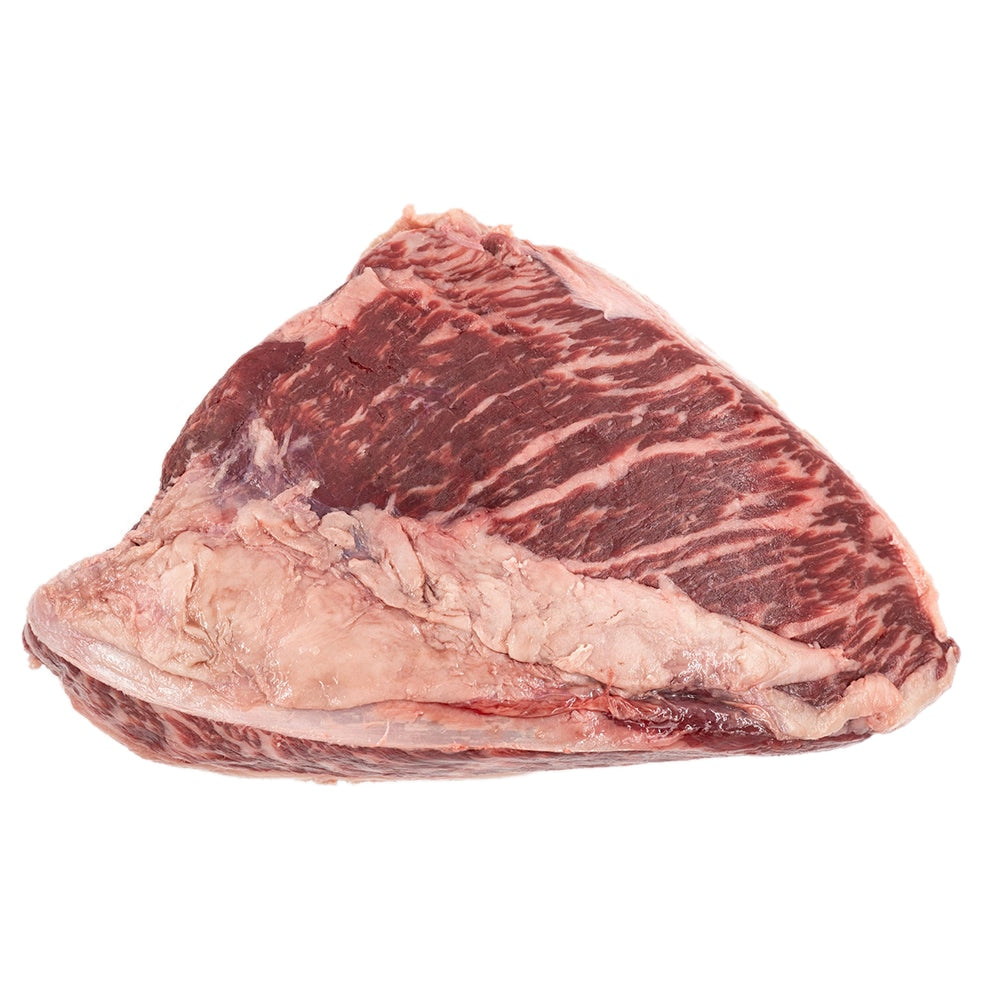 Flavorful sirloin cap, also known as picanha, perfect for grilling or roasting, delivering a rich taste and tender texture.