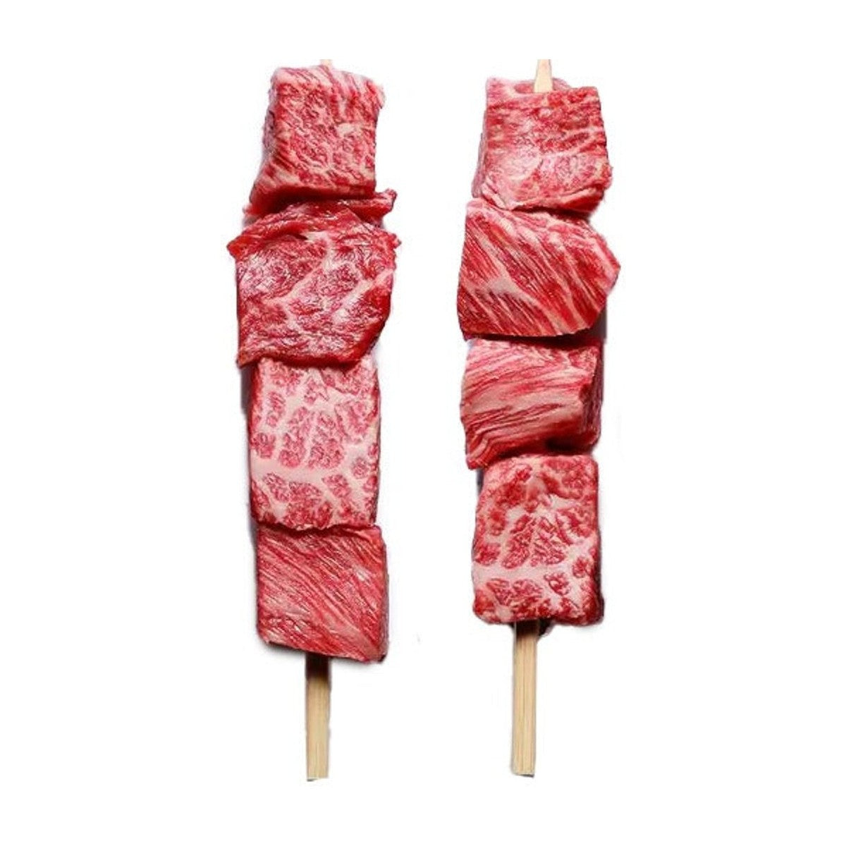 Perfectly portioned sirloin cuts for kabobs, tender and flavorful, ideal for grilling and skewering with your favorite vegetables.