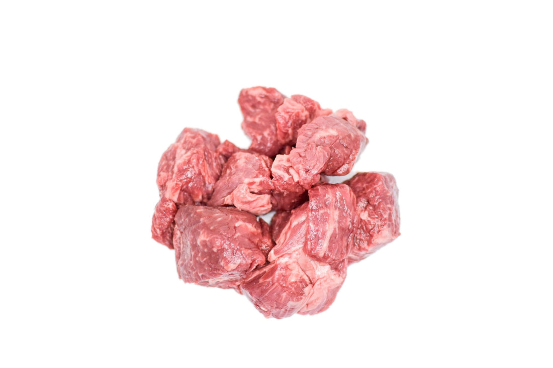 Perfectly portioned sirloin cuts for kabobs, tender and flavorful, ideal for grilling and skewering with your favorite vegetables.