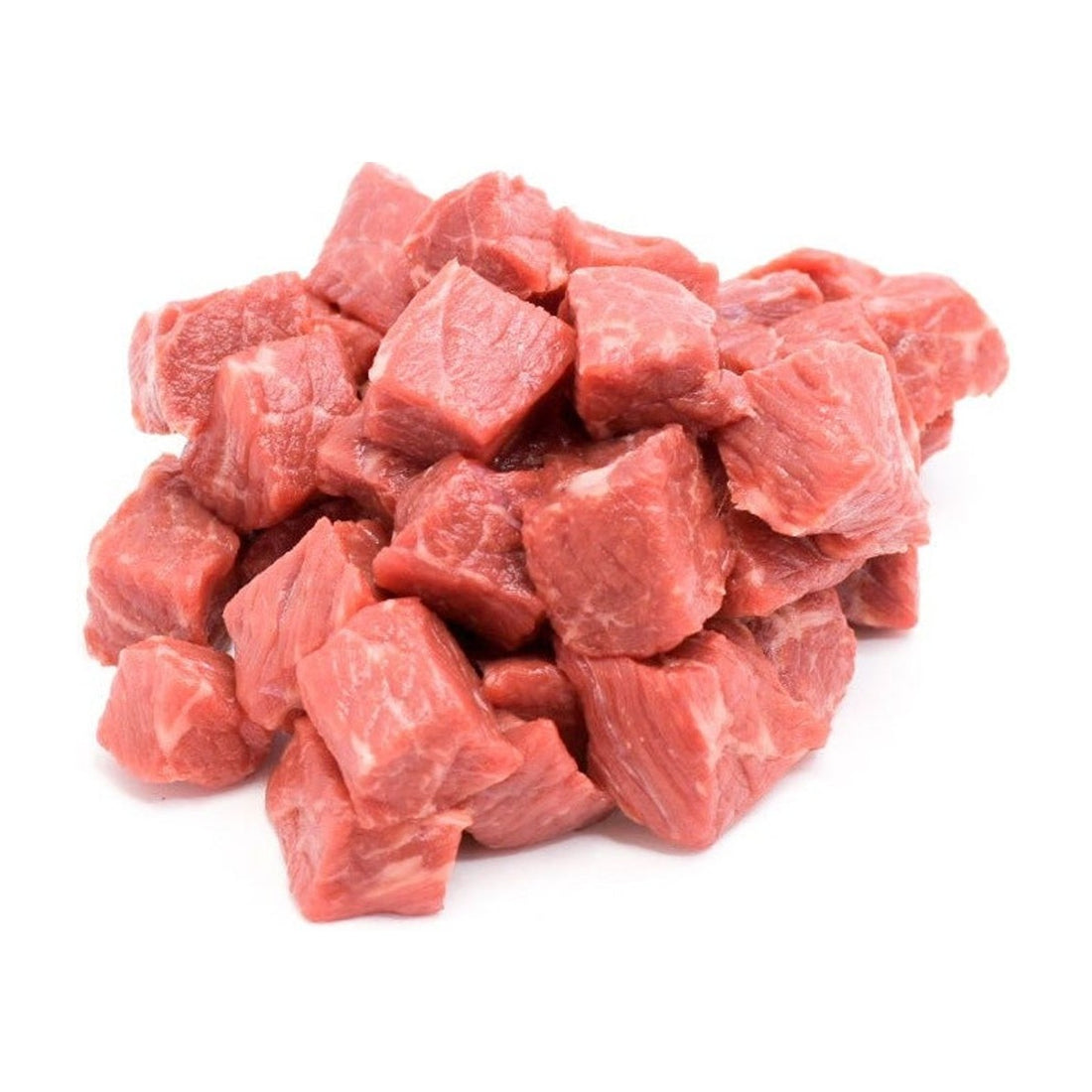 Juicy and tender Hassell Cattle Company steak tips, perfect for grilling, stir-frying, or marinating.
