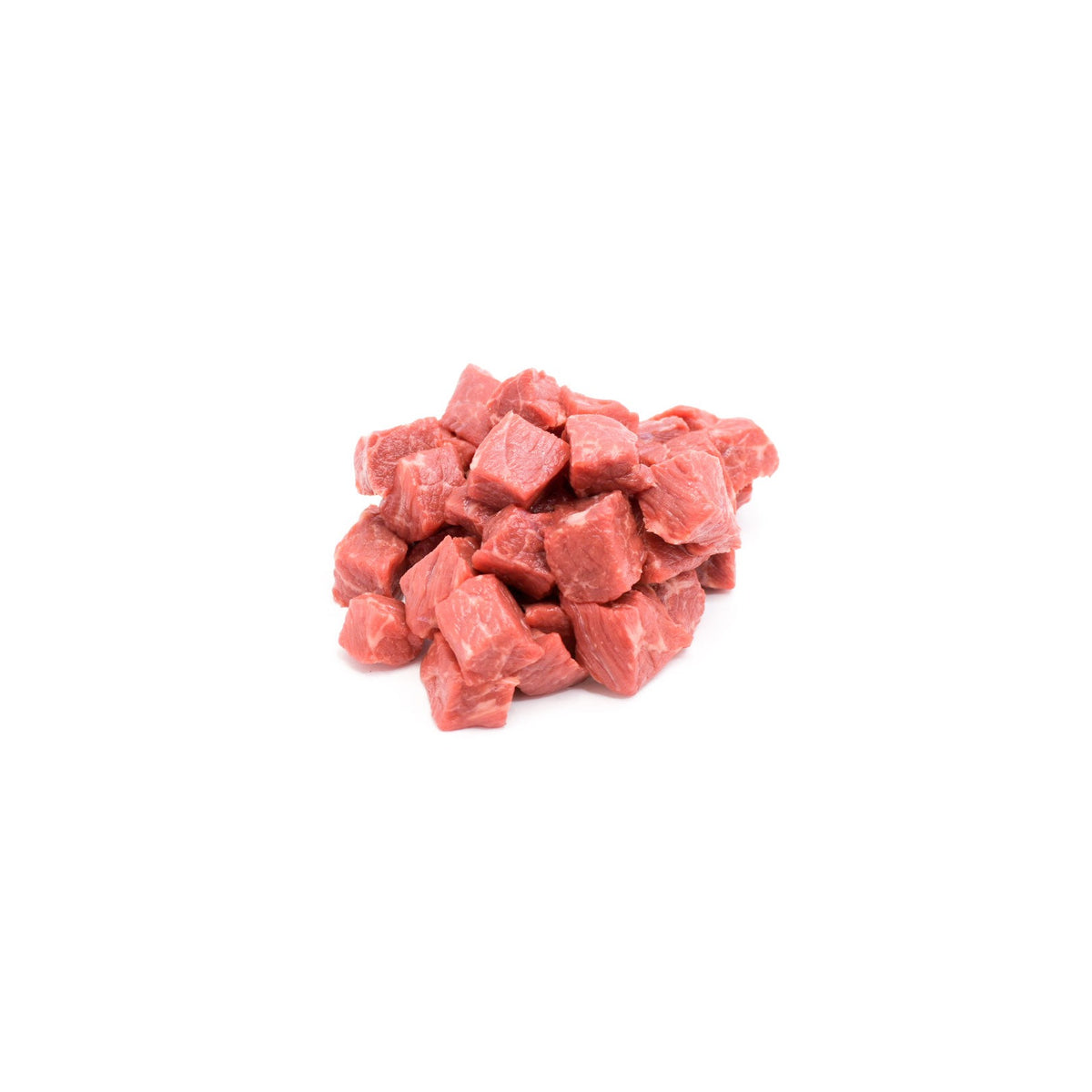 Juicy and tender Hassell Cattle Company steak tips, perfect for grilling, stir-frying, or marinating.