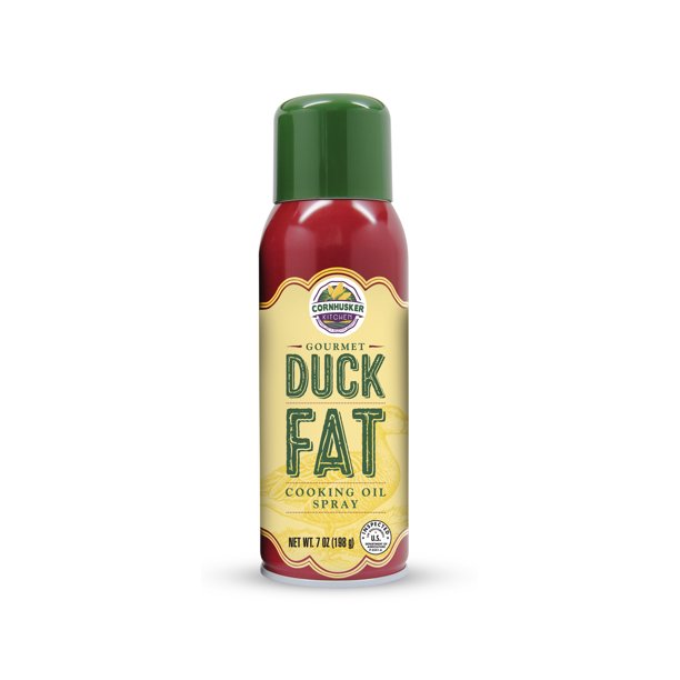 Premium Cornhuskers Kitchen Duck Fat, perfect for cooking, roasting, and adding rich flavor to your dishes.