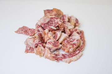 Hassell Cattle Company Bacon Ends and Pieces, perfect for adding smoky flavor to any dish or for snacking.