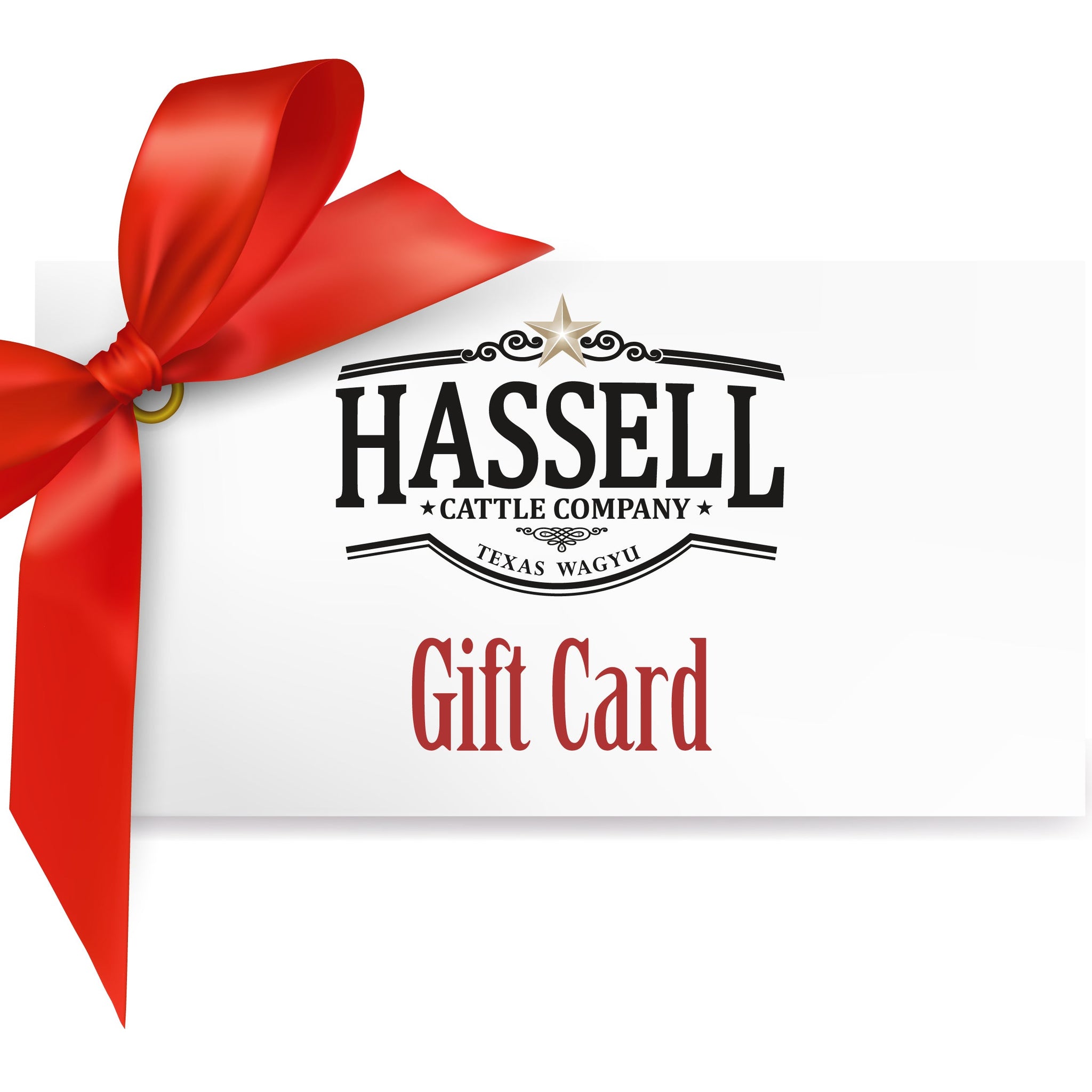 Hassell Cattle Company Gift Card – the perfect gift for meat lovers, giving them the freedom to choose from a wide variety of premium cuts and products!