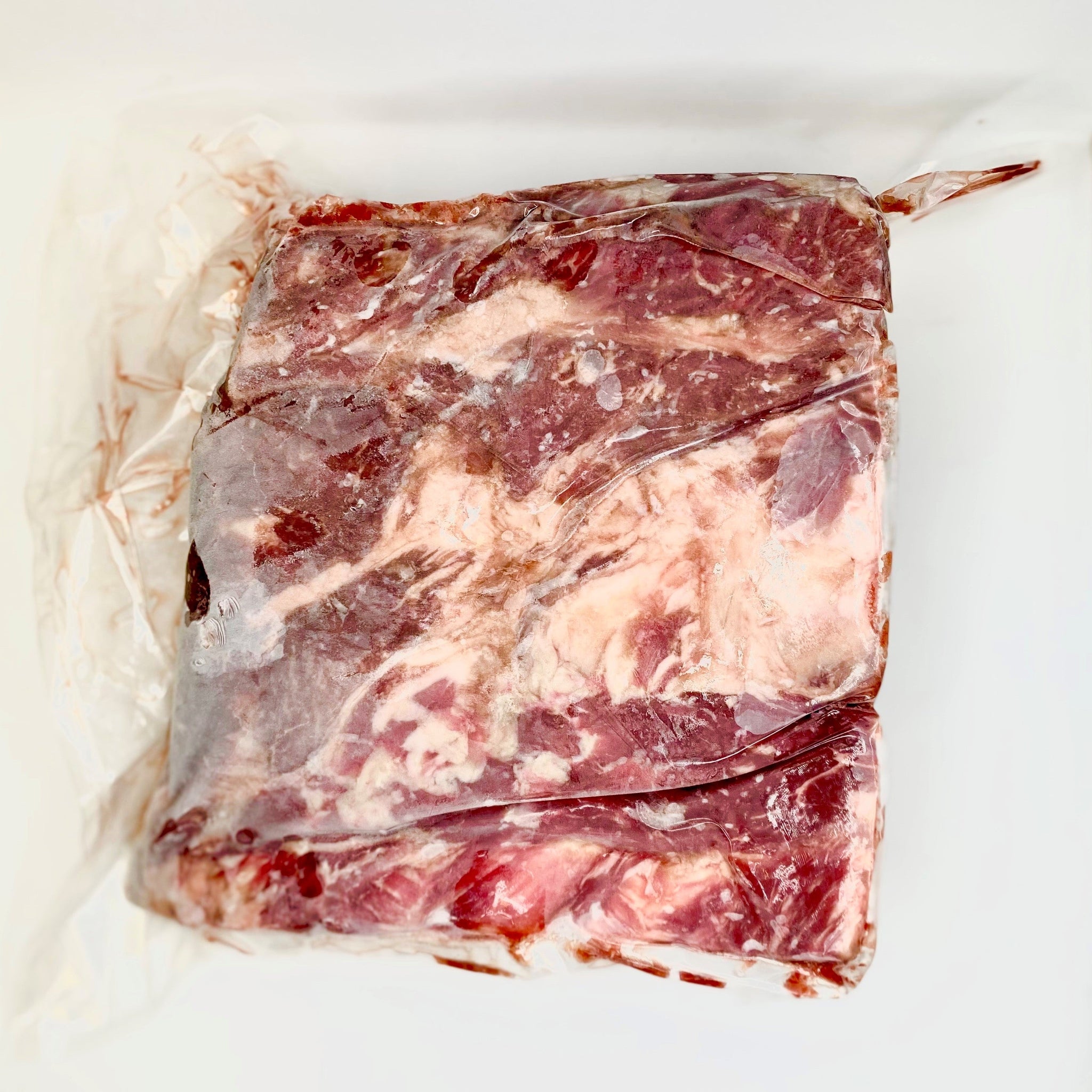 Succulent Hassell Cattle Company Prime Ribeye Roast, a mouthwatering cut perfect for special occasions or a delicious meal, offering rich flavor and tenderness.